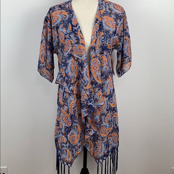 LuLaRoe Sweaters - NWT LuLaRoe "Monroe" Kimono Size S